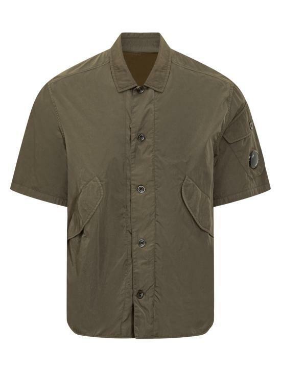25SS 씨피 컴퍼니 폴로 티셔츠 18CMOS035A005904G683 IVY GREEN DOM - CP company