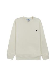 25FW 엠에스지엠 긴팔 티셔츠 3940MM12325779502 WHITE DOM 썸네일 1