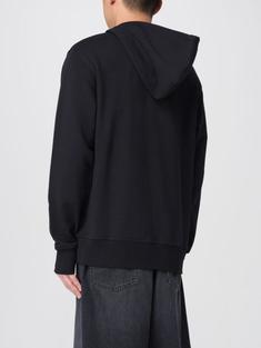 25SS 베르사체 로고 프린트 바로코 후드 티셔츠 78GAIC05CF00CG89 BLACK DOM 썸네일 2