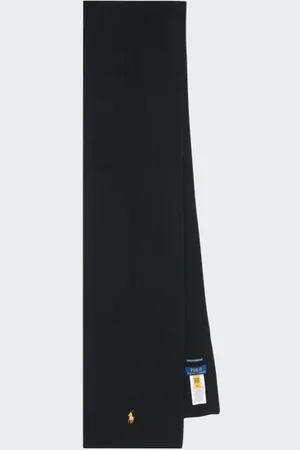 폴로 랄프로렌 포니 로고 자수 립 니트 스카프 710886136008 BLACK DOM - Polo Ralph Lauren