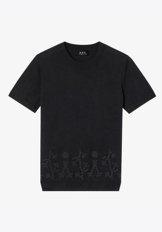 25SS 아페쎄 스웨터 COHGEF23428LZZ BLACK DOM - A.P.C.
