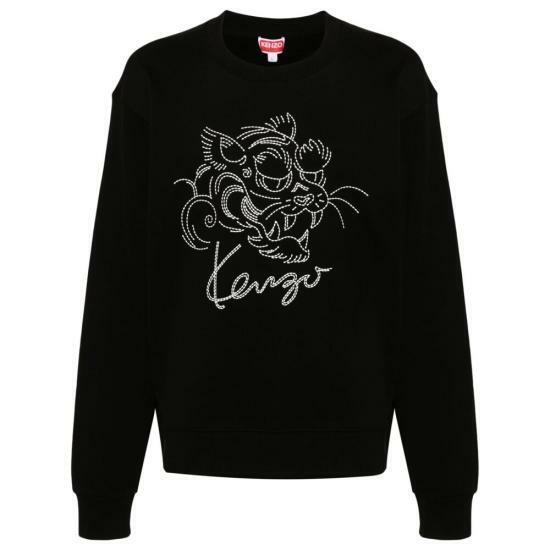 겐조 긴팔 티셔츠 FE65SW2184MG99J BLACK DOM - Kenzo