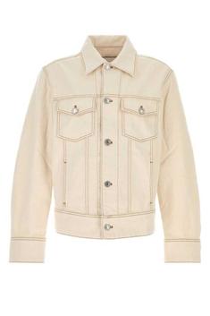 25SS 아미 데님 자켓 HJK247DE0039136 WHITE CREAM DOM 썸네일 1