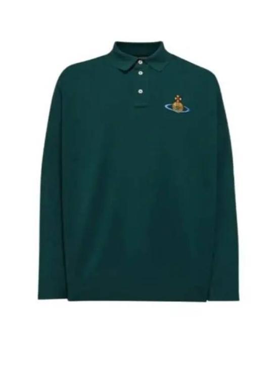 비비안웨스트우드 폴로 티셔츠 2H01000LJ0009M405 GREEN DOM - Vivienne Westwood
