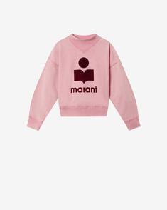 26SS 이자벨마랑 모비 스웨트셔츠 SW0003FAD1M04EBGBY BUBBLEGUM BURGUNDY DOM 썸네일 1