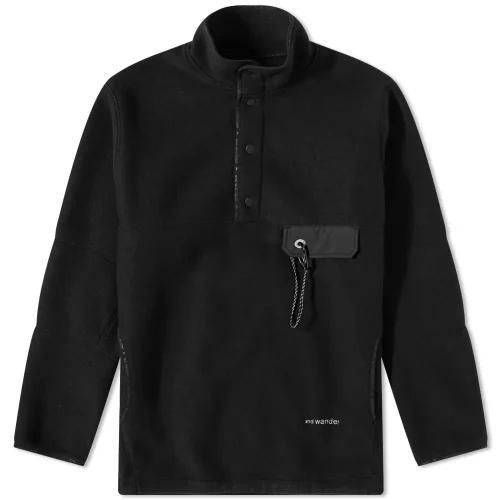 25FW 앤드원더 터틀넥 5745281059010 BLACK DOM - and Wander