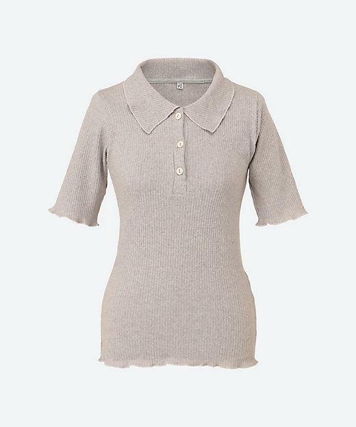 25FW 베이스레인지 폴로 티셔츠 TTDPRCRWI25 GREY MELANGE DOM - Baserange