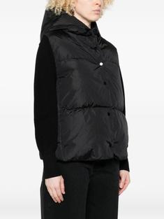 25FW 캐나다구스 하이브리지 아스토리아 니트 후디 9202W9061 BLACK DOM 썸네일 4