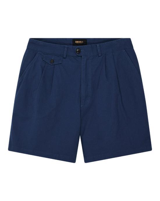 25SS 데우스 숏팬츠 DMP254126MEC MECHANIC BLUE DOM - Deus Ex Machina