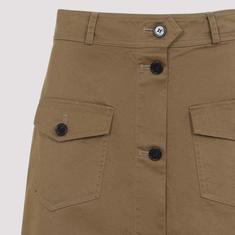 25SS 생로랑 롱 스커트 817344Y04VY2100 BEIGE FONCE DOM 썸네일 3