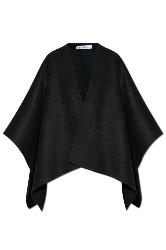 25FW 막스마라 세라 케이프 2454608100524546081600005 BLACK DOM - Max Mara