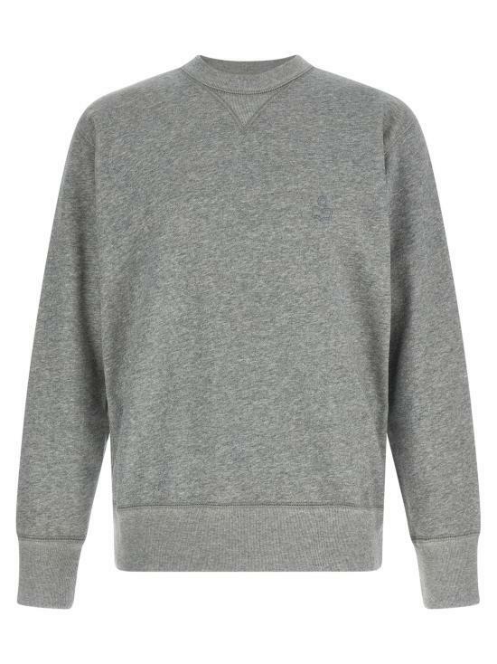 25FW 이자벨마랑 마이크 로고  스웨트 셔츠 SW0030HAC3M02H02GY - Isabel Marant