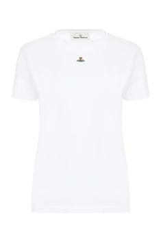25SS 비비안웨스트우드 PERU 페루 ORB 반팔 티셔츠 3G010017J001MA401 WHITE DOM 썸네일 1
