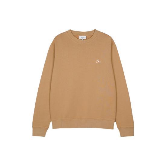 메종키츠네 칠랙스 패치 레귤러 스웨트셔츠 LM00303KM0001P242 CHAMOMILE DOM - Maison Kitsune