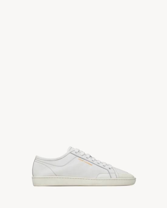 25FW 생로랑 GYM 짐 스무스 레더 스니커즈 82008700N009030 - Saint Laurent