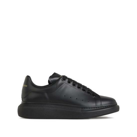 26SS 알렉산더 맥퀸 오버사이즈 드 스니커즈 553680WWAAN1002 BLACK DOM - Alexander McQueen
