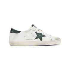 26SS 골든구스 슈퍼스타 스니커즈 GMF00101F00811310502 WHITE GREEN DOM 썸네일 2
