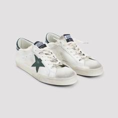 26SS 골든구스 슈퍼스타 스니커즈 GMF00101F00811310502 WHITE GREEN DOM 썸네일 5