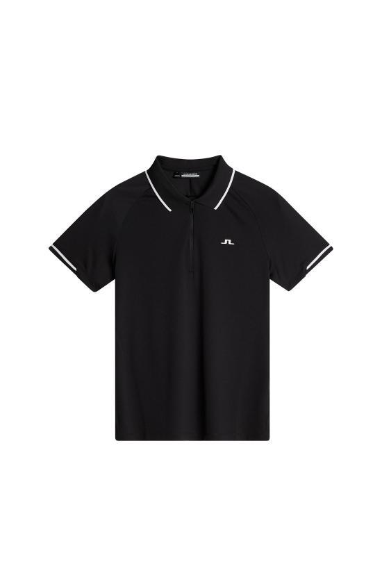 25SS 제이린드버그 폴로 티셔츠 GWJT118109999 BLACK DOM - J.Lindeberg