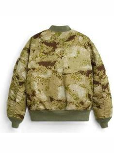 알파 봄버 자켓 MJM53504C1GREENBLURCAMO DOM 썸네일 2