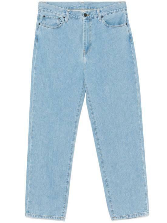 25FW 칼하트 WIP 아론 데님 팬츠 I0342370112 BLUE STONE BLEACHED DOM - Carhartt