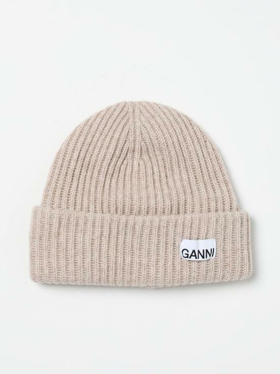 25FW 가니 로고 울 비니 A4429196 - Ganni