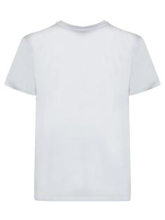 25FW 몽클레어 더블 로고 패치 코튼 티셔츠 8C000358390Y001 WHITE DOM 썸네일 2