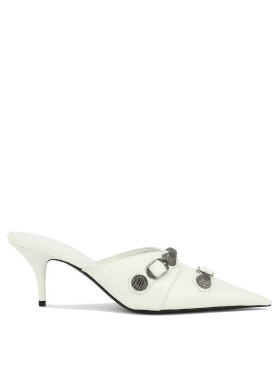 발렌시아가 뮬 슬리퍼 714253WAD4E9081 WHITE DOM - Balenciaga