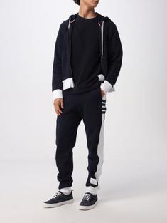 26SS 톰브라운 4바 저지 집업 후디 MJT517A03037415 NAVY DOM 썸네일 2