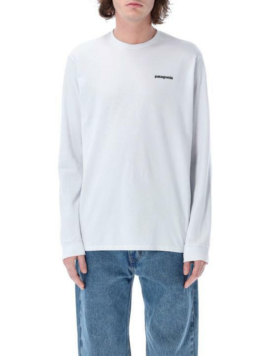 파타고니아 P 6 로고 긴팔 티셔츠 38518WHI DOM - Patagonia