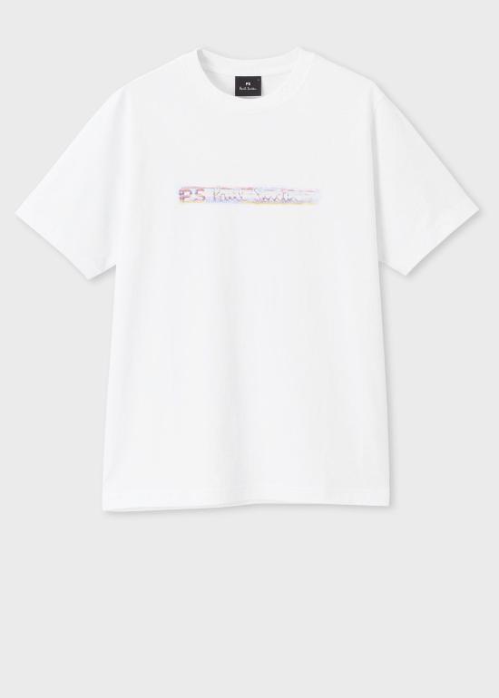 25SS 폴 스미스 지브라 패치 반팔 M2R011RPP510901 WHITE DOM - Paul Smith