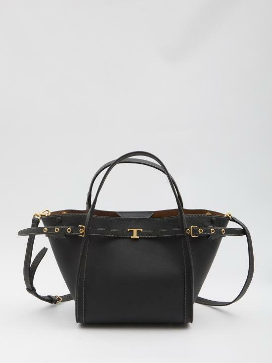 26SS 토즈 토트백 XBWTIMA0200WKAB999 BLACK DOM - Tods