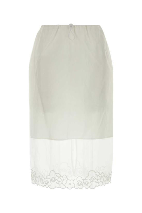 25FW 세실리아 반센 미디 스커트 325RTW17005 WHITE DOM - CECILE BAHNSEN