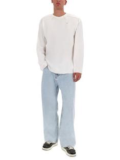 25FW 디젤 T CRAHOR BOXT 롱슬리브 T1 A194640NIAX141 WHITE DOM 썸네일 2