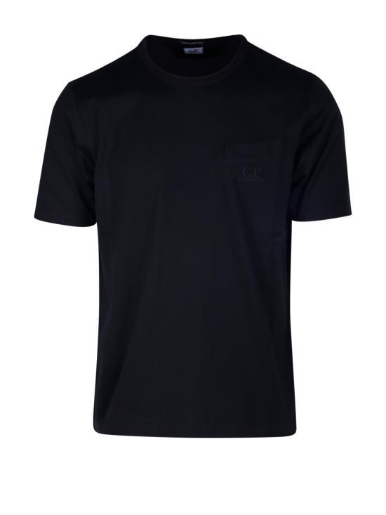 씨피 컴퍼니 반팔 티셔츠 16CMTS123A006203W999 BLACK DOM - CP company