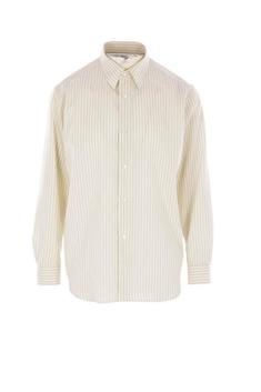 25SS 오라리 긴팔 셔츠 A25SS01WW GREEN STRIPE DOM 썸네일 1