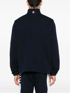 26SS 톰브라운 4바 저지 하프집 풀오버 MJT503A03037415 NAVY DOM 썸네일 4