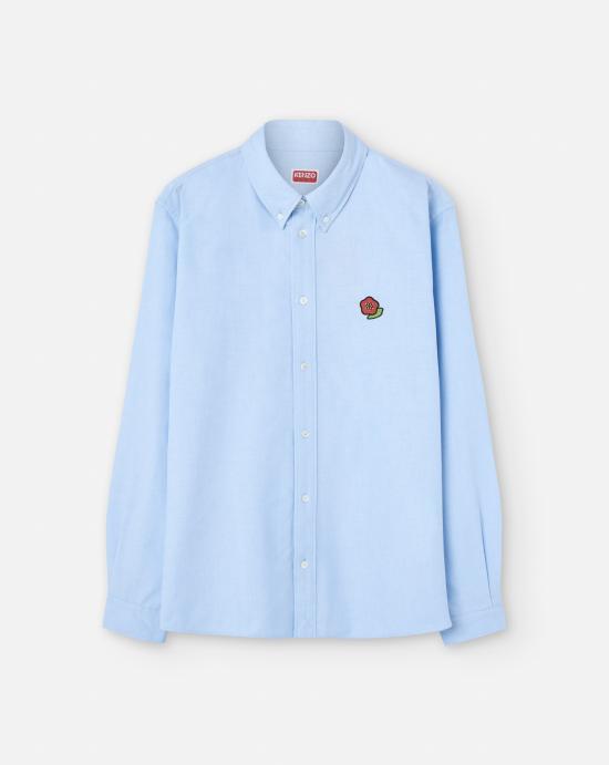 25SS 겐조 긴팔 셔츠 FF55CH4109LO64 SKY BLUE DOM - Kenzo