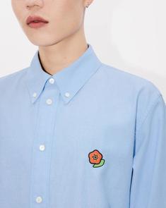 25SS 겐조 긴팔 셔츠 FF55CH4109LO64 SKY BLUE DOM 썸네일 7