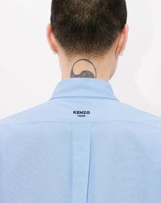 25SS 겐조 긴팔 셔츠 FF55CH4109LO64 SKY BLUE DOM 썸네일 6