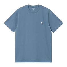 25SS 칼하트 WIP 메디슨 티셔츠 칼하트 WIP I0330002QRXX ICY WATER WHITE DOM 썸네일 1
