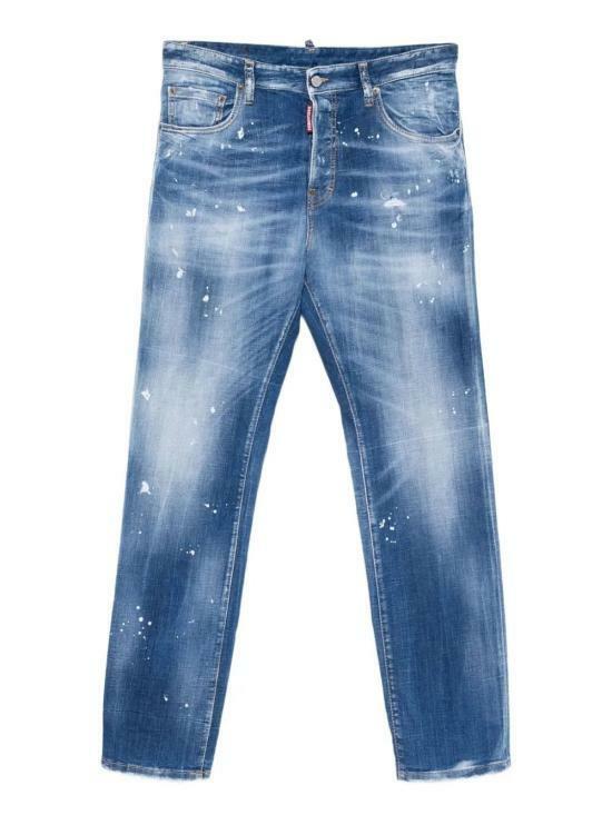 25FW 디스퀘어드2 데님 팬츠 S71LB1710D30010470 NAVY BLUE DOM - Dsquared2