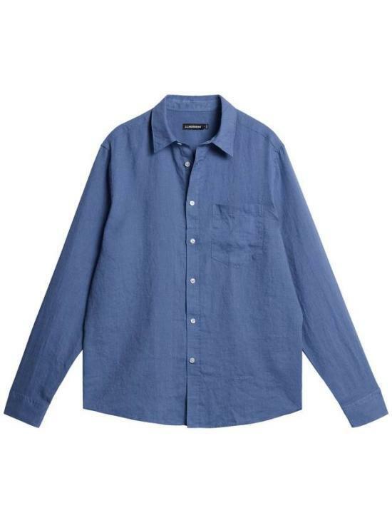 제이린드버그 긴팔 셔츠 FMST10239O206 BIJOU BLUE DOM - J.Lindeberg