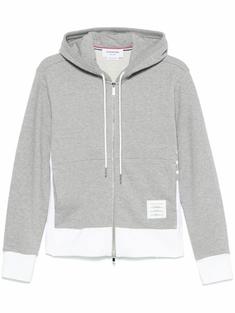 25FW 톰브라운 4바 저지 집업 후디 MJT517A03037055 LIGHT GREY DOM 썸네일 1