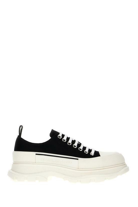 26SS 알렉산더 맥퀸 스니커즈 705660W4AAQ1070 BLACK WHITE DOM - Alexander McQueen