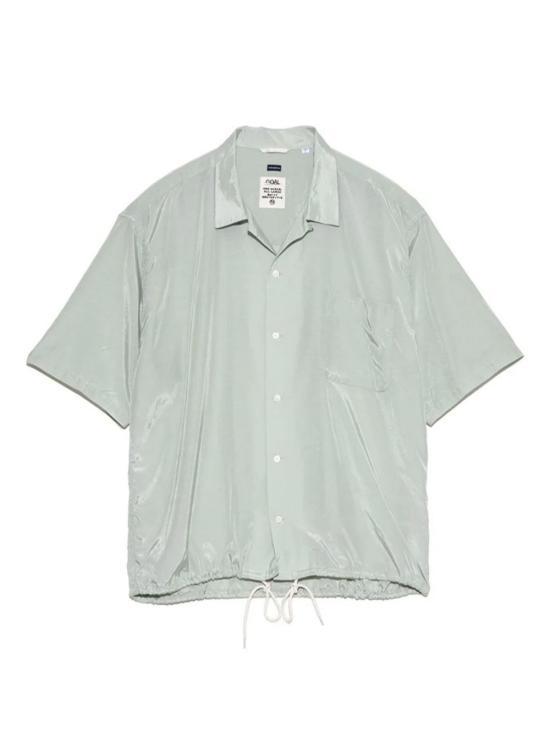 25SS 나나미카 반팔 셔츠 S25SG019ECG CORAL GREEN DOM - Nanamica