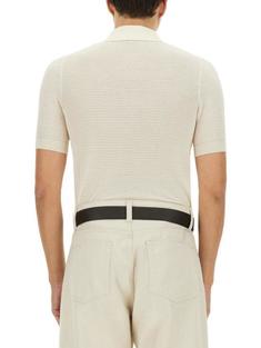 25SS 톰포드 폴로 티셔츠 KPS019YMC026S25XAWAW AVORIO DOM 썸네일 3