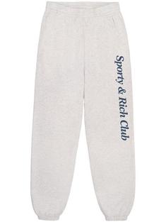스포티앤리치 트레이닝 조거 팬츠 PA020S412SH HEATHER GRAY NAVY DOM 썸네일 1