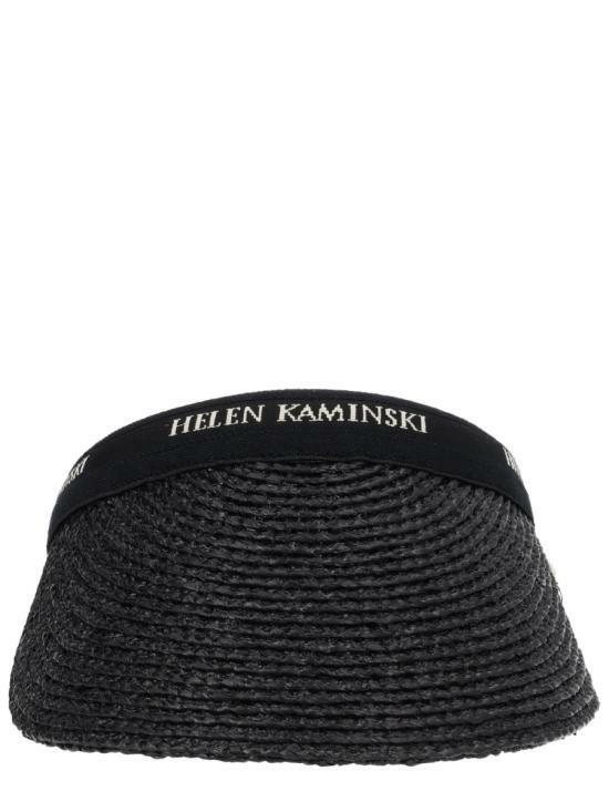 26SS 헬렌카민스키 썬캡 HAT52491 NATURAL BLACK DOM - Helen Kaminski