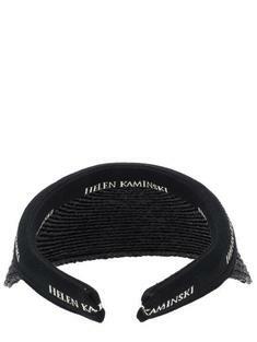 26SS 헬렌카민스키 썬캡 HAT52491 NATURAL BLACK DOM 썸네일 3